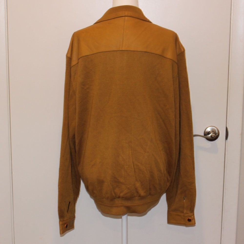Maxini Leather Jacket Men Size Large - Picture 9 of 16